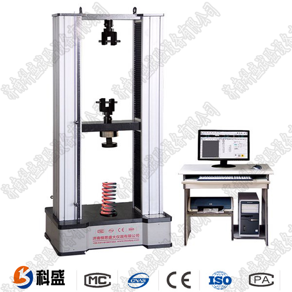 5000N蛇型彈簧彈性系數試驗機